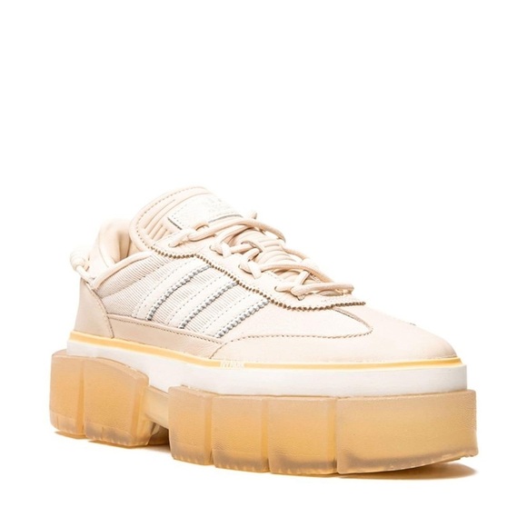 adidas X IVY PARK super sleek sneakers in Halo Ivory /Chalk White/Gum size 8.5 - Picture 2 of 5